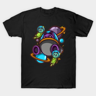 space adventurer cat T-Shirt